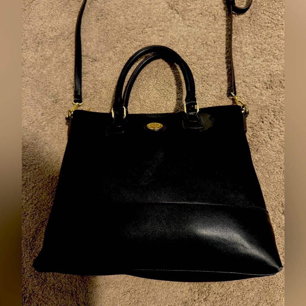 Anne Klein black handbag
